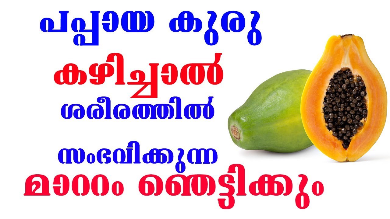 പപ്പായ കുരു ദിവസം കഴിച്ചാൽ ഉണ്ടാകുന്ന മാറ്റങ്ങൾ തിരിച്ചറിയുക