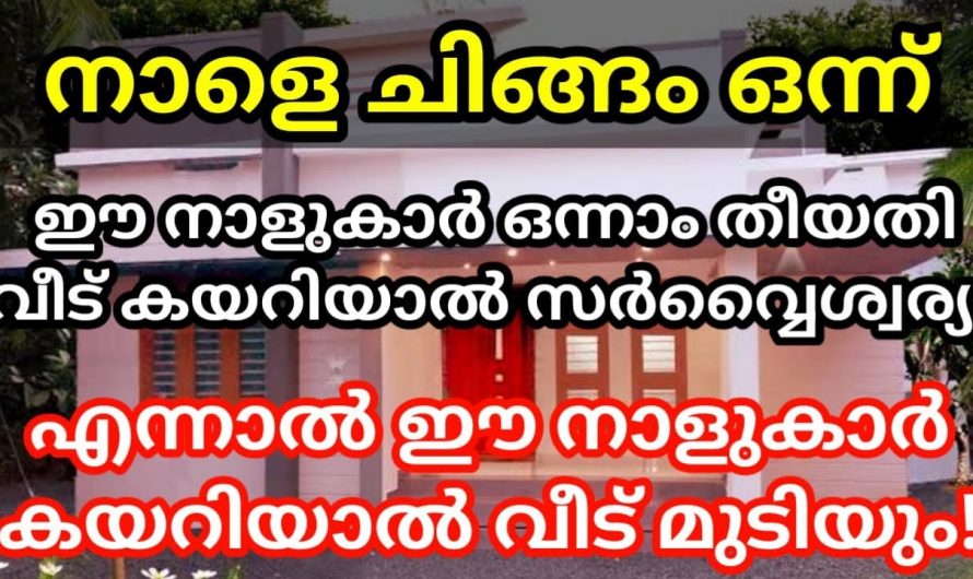 ഈ ചിങ്ങമാസം കൂടുതൽ സമൃദ്ധിയുടെതാകാൻ ഈ നക്ഷത്രക്കാരെ വരവേൽക്കാം.