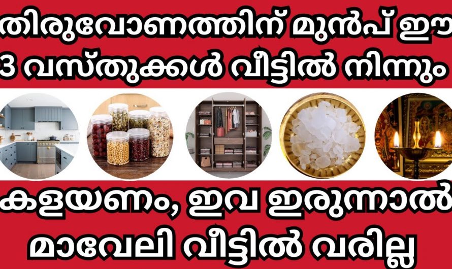 ഓണത്തിന് മുൻപ് നിങ്ങളുടെ വീട്ടിൽ ഈ കാര്യങ്ങൾ ചെയ്യൂ. ഐശ്വര്യം കുമിഞ്ഞു കൂടും.