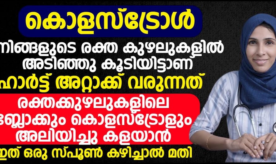 രക്തക്കുഴലിലെ ബ്ലോക്ക് മുഴുവൻ അലിഞ്ഞ് ഇല്ലാതാകും, നിങ്ങൾക്കും നിങ്ങളുടെ ഹൃദയങ്ങളെ സംരക്ഷിക്കും.