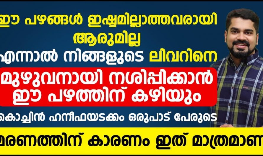 നിങ്ങൾക്കും കരളിൽ കൊഴുപ്പ് അടിയുന്നുണ്ടോ ദിവസവും ഇത് ഒരെണ്ണം കഴിച്ചാൽ മതി.