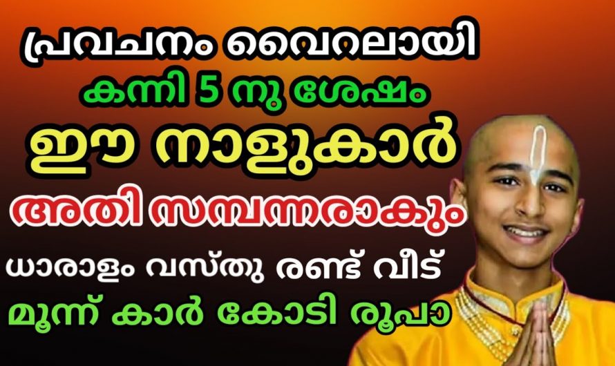 ഈ സ്ത്രീ നക്ഷത്രങ്ങൾക്ക് ഇനി സമ്പന്ന കാലമാണ്. ഇവർ തൊട്ടതെല്ലാം പൊന്നായി മാറും.