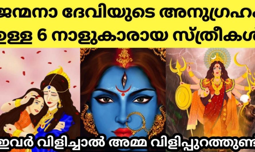 നിങ്ങളുടെ വീട്ടിൽ ഈ നക്ഷത്രക്കാർ ഉണ്ടോ, മഹാലക്ഷ്മിയുടെ അനുഗ്രഹമുള്ള 5 നക്ഷത്രക്കാർ.