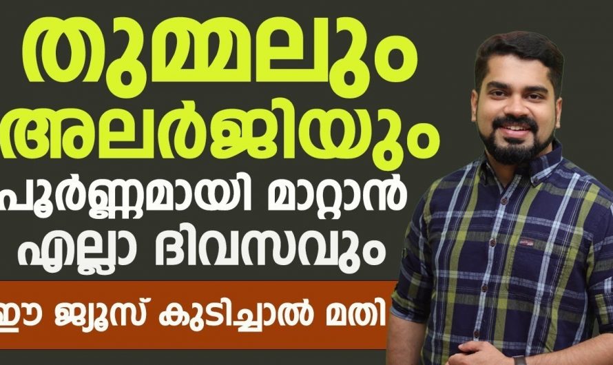 ഇതാണ് ആ അത്ഭുത മരുന്ന്. തുമ്മലും അലർജിയും ഇനി ദിവസങ്ങൾ കൊണ്ട് മാറും.