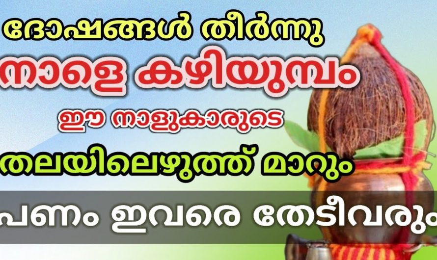 നിങ്ങളുടെ തലവര മാറ്റിവരയ്ക്കാൻ സമയമായി ഇനി ഭാഗ്യം നിങ്ങളെ തേടിയെത്തും.