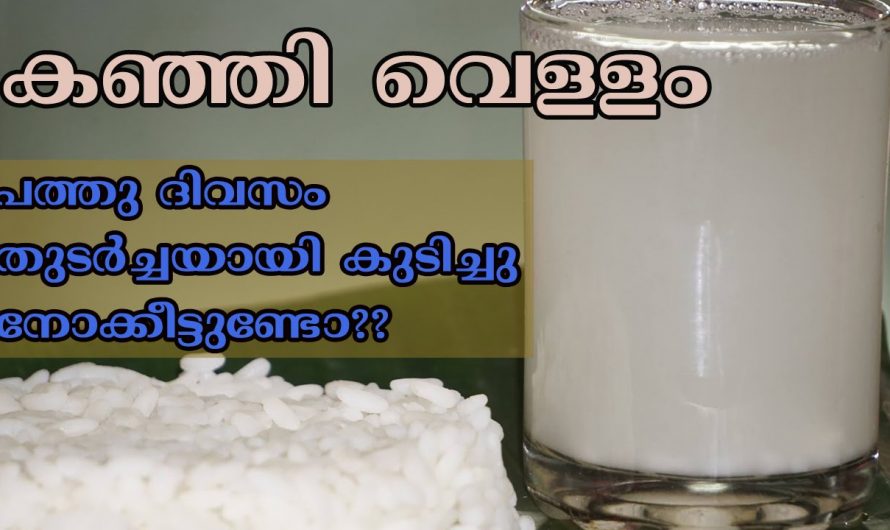 ഇനി സൂക്ഷിച്ച് ഉപയോഗിക്കാം നിസ്സാരമല്ല ഈ കഞ്ഞിവെള്ളം