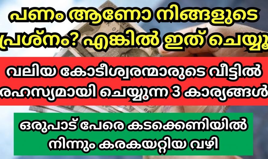 സാമ്പത്തികമാണോ നിങ്ങളുടെ പ്രശ്നം, എങ്കിൽ സന്ധ്യയ്ക്ക് നിലവിളക്കിൽ നിന്നും ഇങ്ങനെ ചെയ്യു