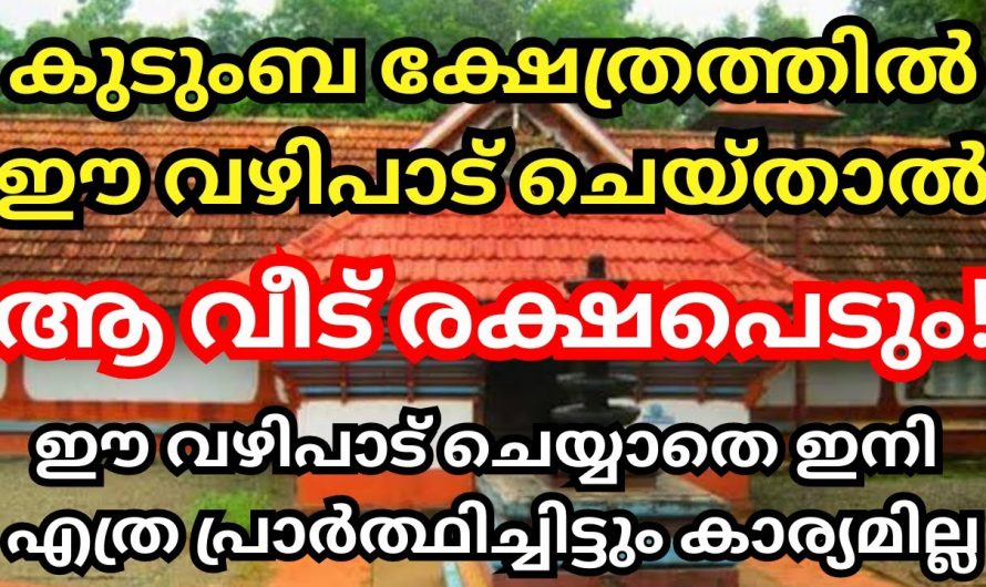 ഈ വഴിപാട് ചെയ്യാതെ നിങ്ങൾ എത്ര പ്രാർത്ഥിച്ചിട്ടും ഫലം ഉണ്ടാകില്ല