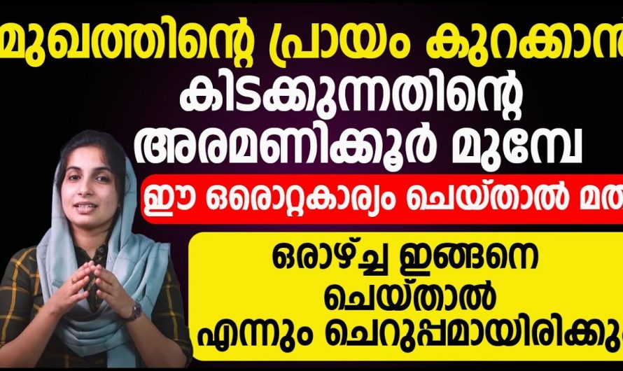 ചുളിവുകളും പാടുകളും മാറി മുഖം കൂടുതൽ ചെറുപ്പമാകാൻ ഇനി ഇങ്ങനെ ചെയ്യാം