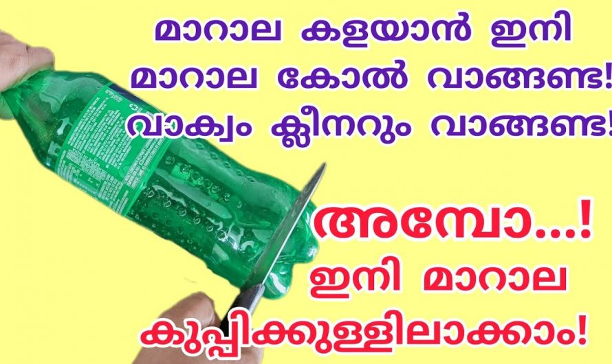 പ്ലാസ്റ്റിക് കുപ്പി കളയാൻ സ്ഥലം നോക്കേണ്ട മാറാല കോല് വാങ്ങി കാശ് കളയേണ്ട