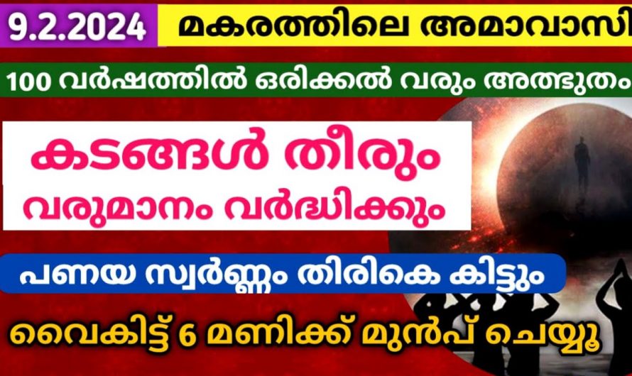 ഈ പ്രത്യേക അമാവാസി നിങ്ങൾക്കും ഉപകാരപ്രദമാക്കാം