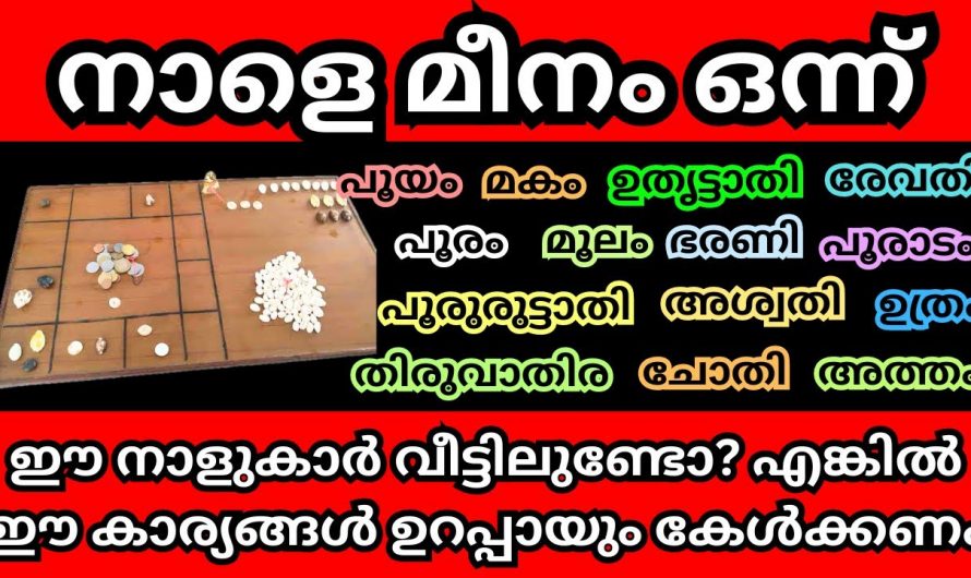 ഈ മീന മാസത്തിൽ ഇത് അറിയാതെ പോയാൽ ഉറപ്പായും വലിയ നഷ്ടമാകും എന്നത് തീർച്ചയാണ്