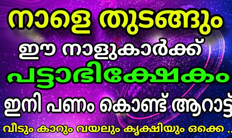 നിങ്ങൾ താഴെ പറയുന്ന നക്ഷത്രത്തിൽ ജനിച്ചവരാണോ ? എങ്കിൽ നിങ്ങളുടെ നല്ല കാലം തുടങ്ങുകയായി