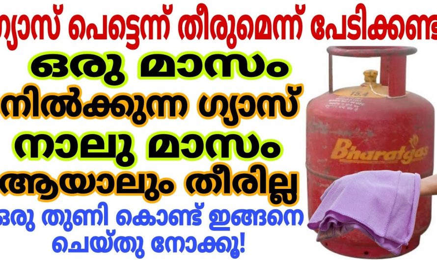 ഗ്യാസ് ഉപയോഗിക്കുന്നവർ നിർബന്ധമായും അറിഞ്ഞിരിക്കേണ്ട ചില കാര്യങ്ങൾ