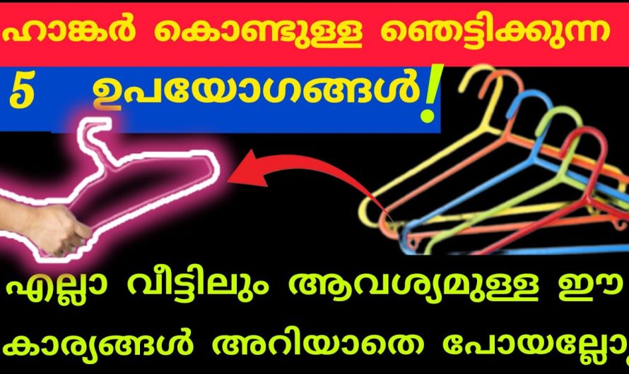 ഒരു ഒറ്റ ഹാങ്കർ കൊണ്ട് ഇത്രയധികം കാര്യങ്ങൾ നിങ്ങൾക്കറിയണ്ടേ