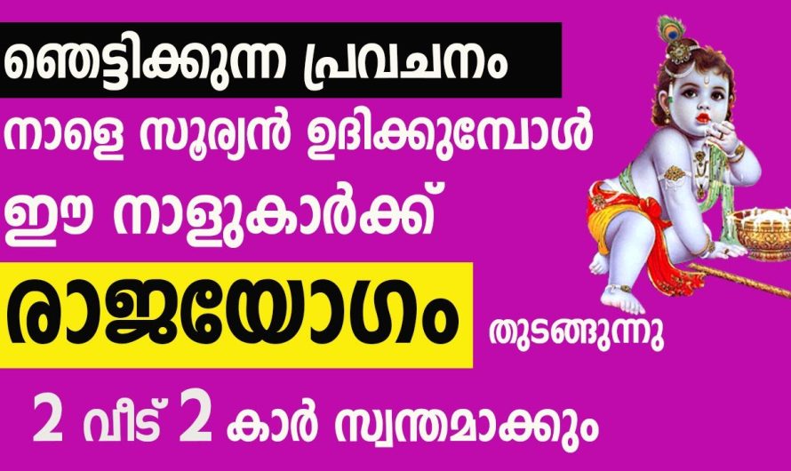 കിട്ടാൻ പോകുന്നത് ചെറുതൊന്നുമല്ല ഇനി സൗഭാഗ്യം ഇരട്ടിയാണ്