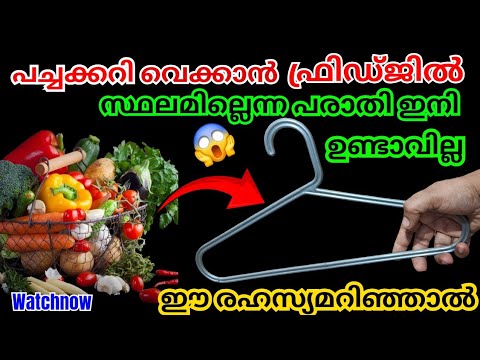 ഇനി ഫ്രിഡ്ജിൽ സ്ഥലമില്ലല്ലോ ഒരാളും പറയില്ല.