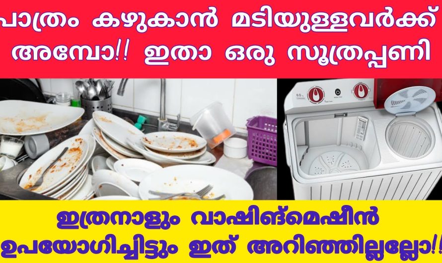 നെയ്യ് അടിഞ്ഞ പാത്രങ്ങളും ഇനി സിമ്പിൾ ആയി കഴുകും.