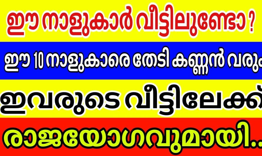 ഇനി ജീവിതത്തിൽ വലിയ നേട്ടത്തിന്റെ കാലം തന്നെയാണ്