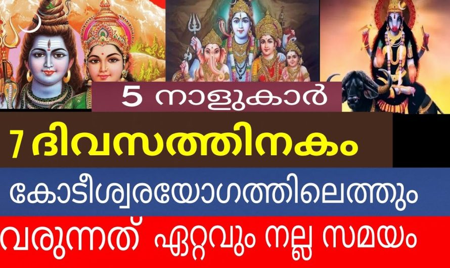 ഇതുതന്നെയാണ് എല്ലാത്തിന്റെയും ആരംഭം ഏഴു ദിവസത്തിനുള്ളിൽ ഇവർക്ക് സംഭവിക്കാൻ പോകുന്നത്