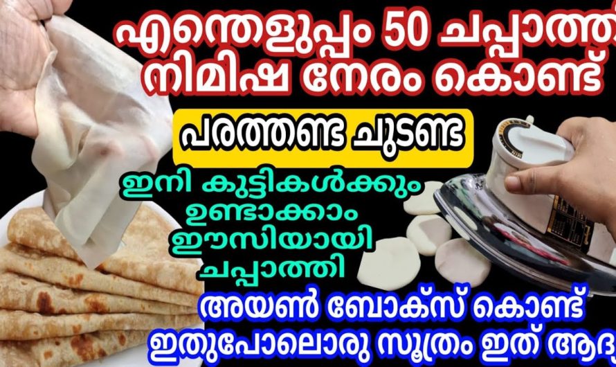 ഇനി അയൺ ബോക്സിന് അടുക്കളയിലും പണിയുണ്ട്