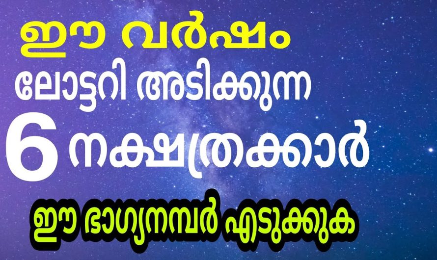 ഉറപ്പായും ഈ സമയം നിങ്ങൾക്ക് ലോട്ടറി കിട്ടിയിരിക്കും