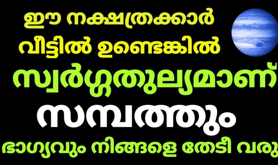 ഇനി നിങ്ങളുടെ ജീവിതം സ്വർഗ്ഗ തുല്യം തന്നെ