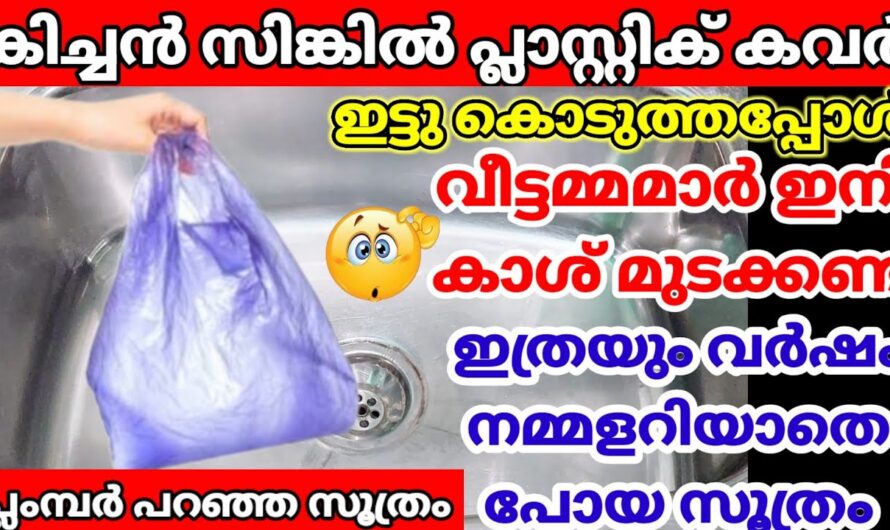 കിച്ചൻ സിംഗിന്റെ ബ്ലോക്ക് മാറ്റാൻ ഇനി എന്തെളുപ്പം